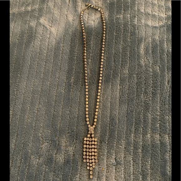 Vintage rhinestone necklace - Picture 1 of 1